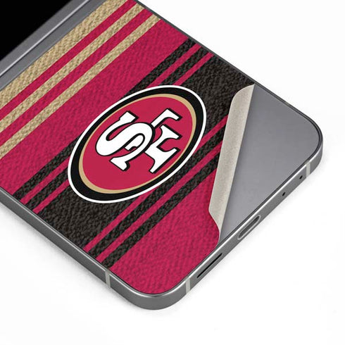 NFL San Francisco 49ers Trailblazer Galaxy Z Flip6 Skin
