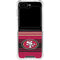 NFL San Francisco 49ers Trailblazer Galaxy Z Flip6 Clear Case