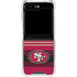 NFL San Francisco 49ers Trailblazer Galaxy Z Flip6 Clear Case