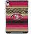 NFL San Francisco 49ers Trailblazer iPad 11th Gen (2025) Clear Case