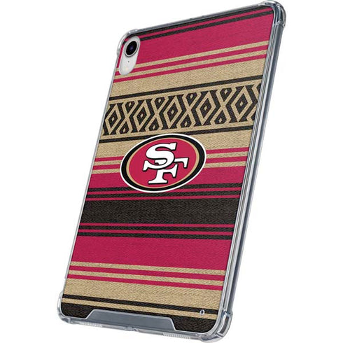 NFL San Francisco 49ers Trailblazer iPad 11th Gen (2025) Clear Case