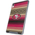 NFL San Francisco 49ers Trailblazer iPad 11th Gen (2025) Clear Case