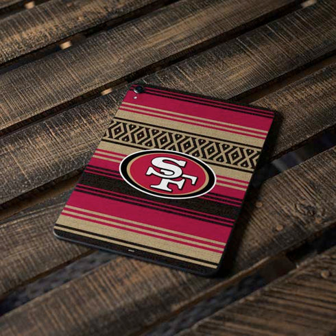 NFL San Francisco 49ers Trailblazer Apple iPad Pro Skin