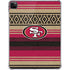 NFL San Francisco 49ers Trailblazer iPad Pro 11in (2024) Clear Case