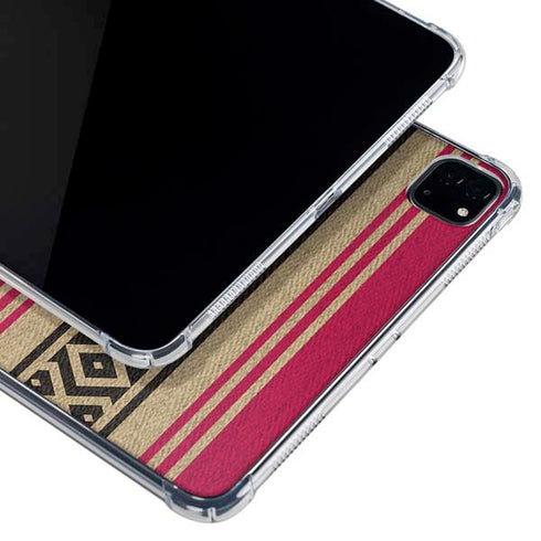 NFL San Francisco 49ers Trailblazer iPad Pro 11in (2024) Clear Case