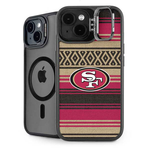 NFL San Francisco 49ers Trailblazer iPhone 14 Plus Kickstand Case