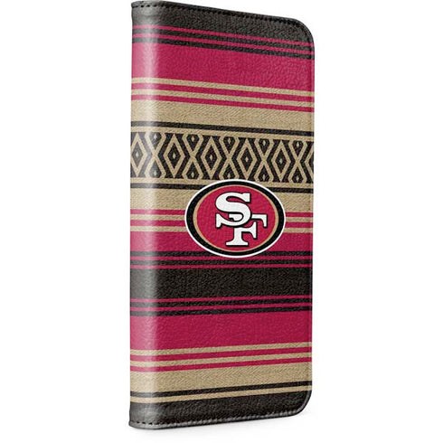 NFL San Francisco 49ers Trailblazer iPhone 15 Pro Folio Case