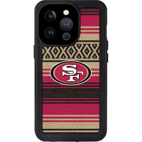 NFL San Francisco 49ers Trailblazer iPhone 15 Pro Waterproof Case