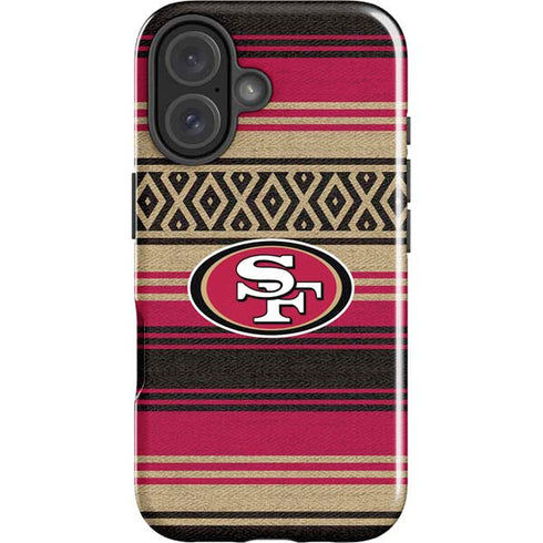 NFL San Francisco 49ers Trailblazer iPhone 16 Impact Case