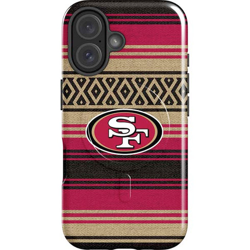 NFL San Francisco 49ers Trailblazer iPhone 16 Magsafe Impact Case
