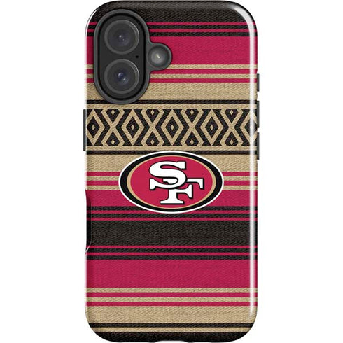 NFL San Francisco 49ers Trailblazer iPhone 16 Plus Impact Case