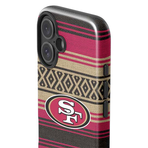 NFL San Francisco 49ers Trailblazer iPhone 16 Plus Impact Case