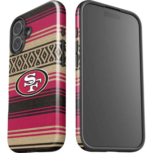 NFL San Francisco 49ers Trailblazer iPhone 16 Plus Impact Case