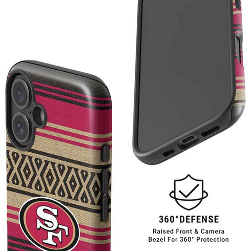 NFL San Francisco 49ers Trailblazer iPhone 16 Plus Magsafe Impact Case
