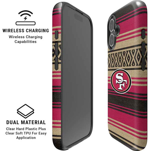 NFL San Francisco 49ers Trailblazer iPhone 16 Plus Magsafe Impact Case