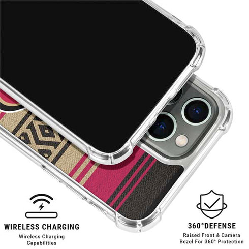NFL San Francisco 49ers Trailblazer iPhone 16 Pro Clear Case