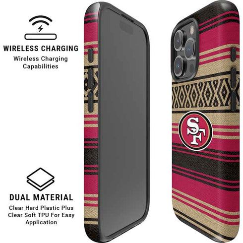 NFL San Francisco 49ers Trailblazer iPhone 16 Pro Magsafe Impact Case