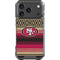 NFL San Francisco 49ers Trailblazer iPhone 18 Pro Clear Case