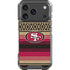 NFL San Francisco 49ers Trailblazer iPhone 18 Pro Clear Case