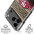 NFL San Francisco 49ers Trailblazer iPhone 18 Pro Clear Case