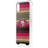 NFL San Francisco 49ers Trailblazer iPhone XS Clear Case