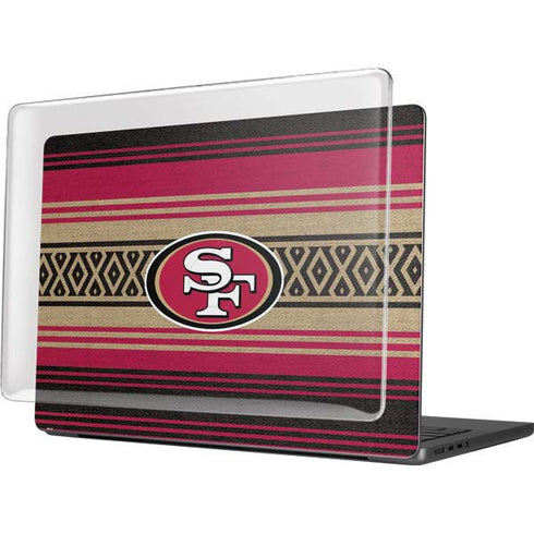 NFL San Francisco 49ers Trailblazer MacBook Pro 14in (2021-24) Case plus Skin