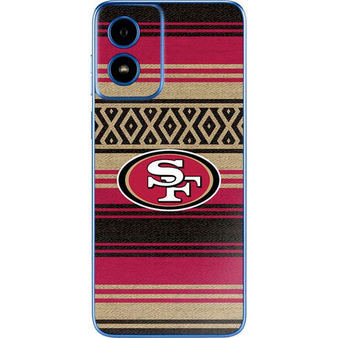 NFL San Francisco 49ers Trailblazer Moto G Play 4G (2024) Skin