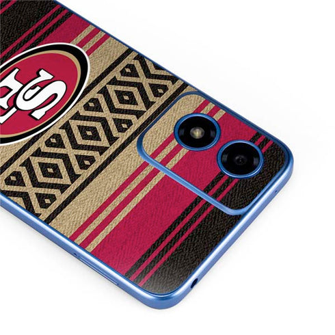 NFL San Francisco 49ers Trailblazer Moto G Play 4G (2024) Skin