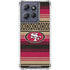 NFL San Francisco 49ers Trailblazer Moto G Stylus 5G (2025) Clear Case