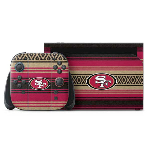 NFL San Francisco 49ers Trailblazer Nintendo Skins
