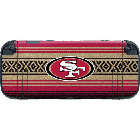 NFL San Francisco 49ers Trailblazer Nintendo Switch 2 (2025) with Joy-Con Skin