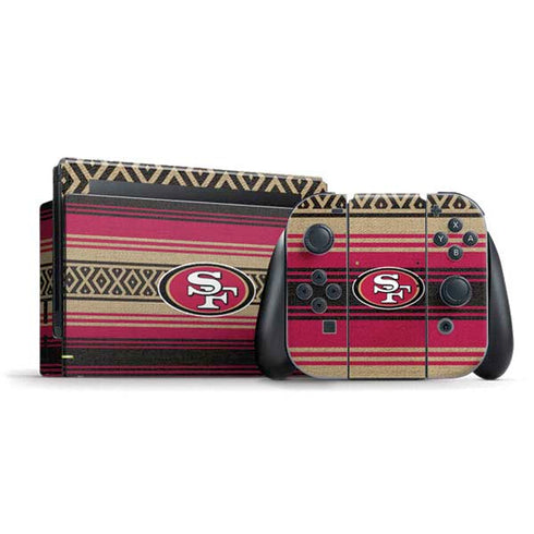 NFL San Francisco 49ers Trailblazer Nintendo Skins