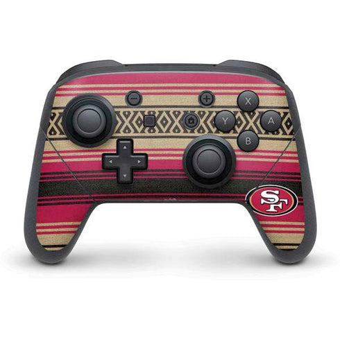 NFL San Francisco 49ers Trailblazer Nintendo Skins