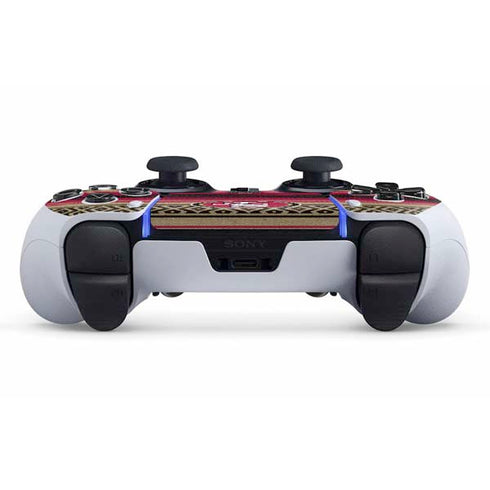 NFL San Francisco 49ers Trailblazer PS5 DualSense Edge Pro Controller Skin