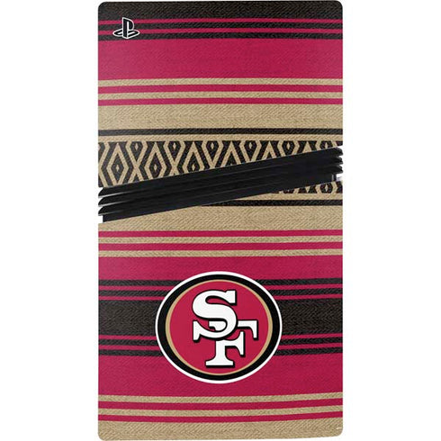 NFL San Francisco 49ers Trailblazer PS5 Pro Bundle Skin