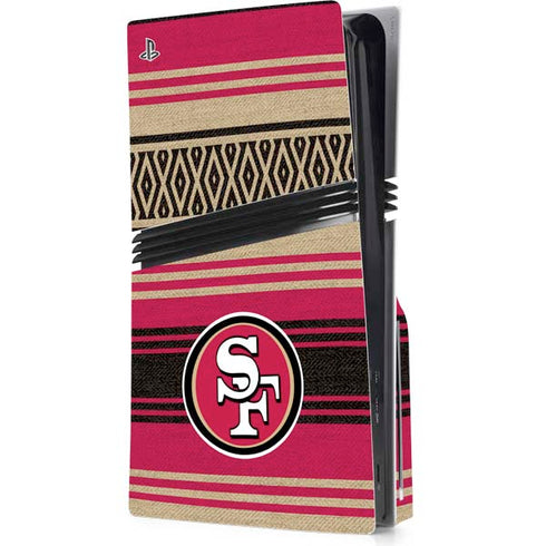NFL San Francisco 49ers Trailblazer PlayStation PS5 Skins