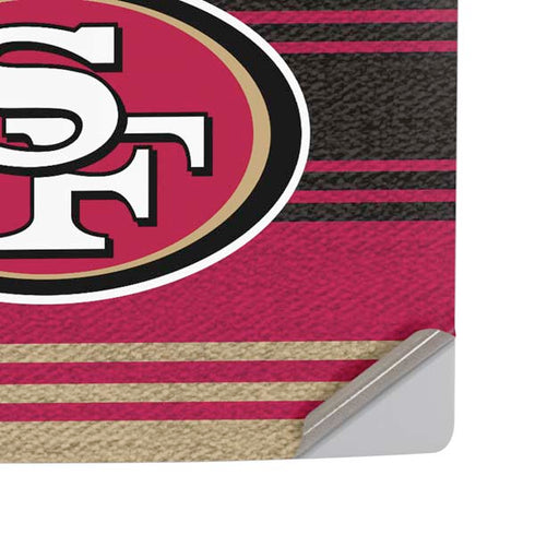 NFL San Francisco 49ers Trailblazer PS5 Pro Disk Console Skin
