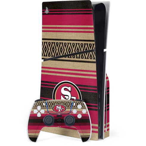 NFL San Francisco 49ers Trailblazer PlayStation PS5 Skins