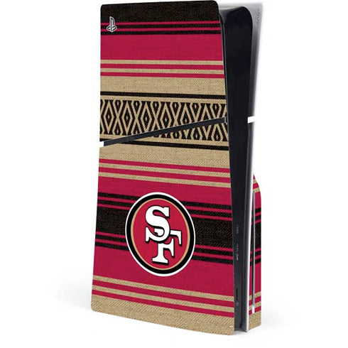NFL San Francisco 49ers Trailblazer PlayStation PS5 Skins