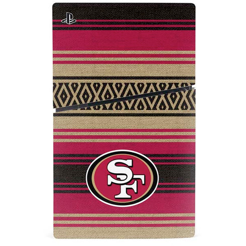NFL San Francisco 49ers Trailblazer PS5 Slim Digital Edition Console Skin