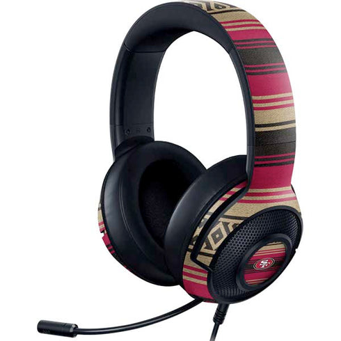 NFL San Francisco 49ers Trailblazer Razer Kraken X Skin