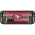 NFL San Francisco 49ers Trailblazer Steam Deck Handheld Gaming Computer Skin