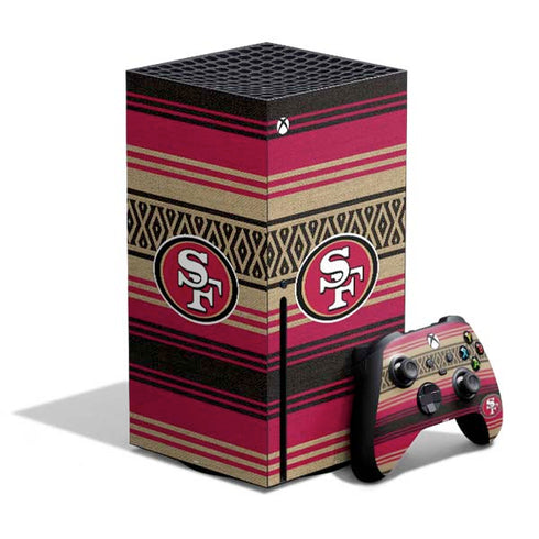 NFL San Francisco 49ers Trailblazer Xbox Series X Bundle Skin