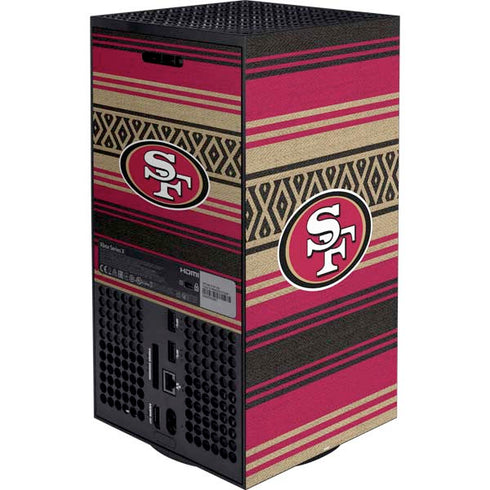 NFL San Francisco 49ers Trailblazer XBox Series X Digital Edition Bundle Skin