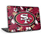 NFL San Francisco 49ers Tropical Print HP Chromebook Skin