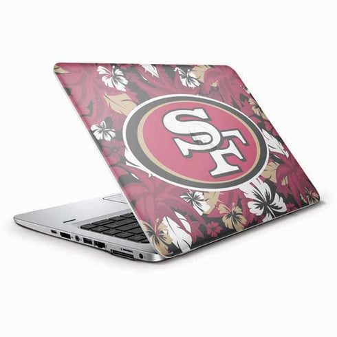 NFL San Francisco 49ers Tropical Print HP Elitebook Skin