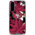 NFL San Francisco 49ers Tropical Print Galaxy A36 5G Clear Case
