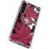NFL San Francisco 49ers Tropical Print Galaxy S24 FE Clear Case