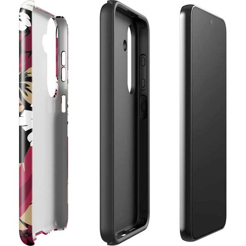 NFL San Francisco 49ers Tropical Print Galaxy S25 Impact Case
