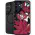NFL San Francisco 49ers Tropical Print Galaxy S25 Kickstand Case